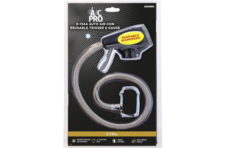 A/C Pro Air-Con Reusable Trigger & Gauge A/C Pro Air-Con Reusable Trigger & Gauge