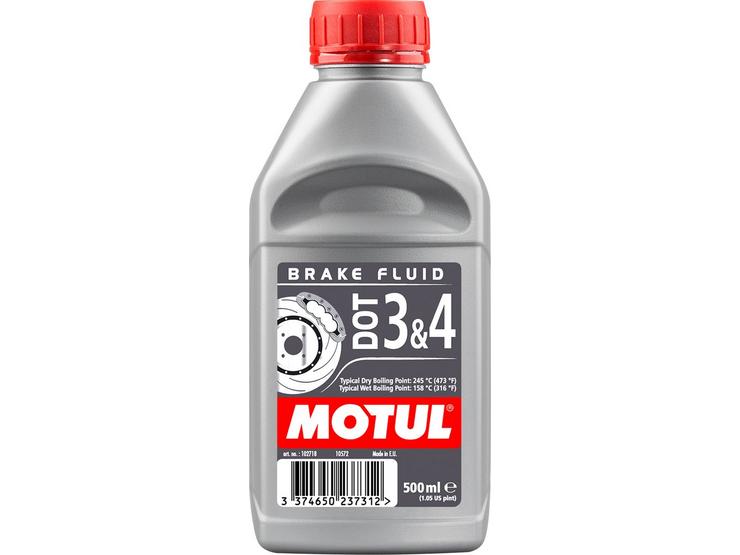 Motul DOT 3 & 4 Brake Fluid 0.5L