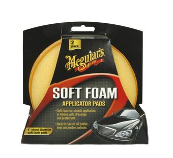 Meguiars Soft Foam Applicator Pads Twin Pack