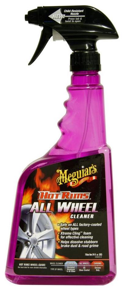 Meguiars Hot Rims All Wheel Cleaner 710ml Meguiars Hot Rims All Wheel Cleaner 710ml