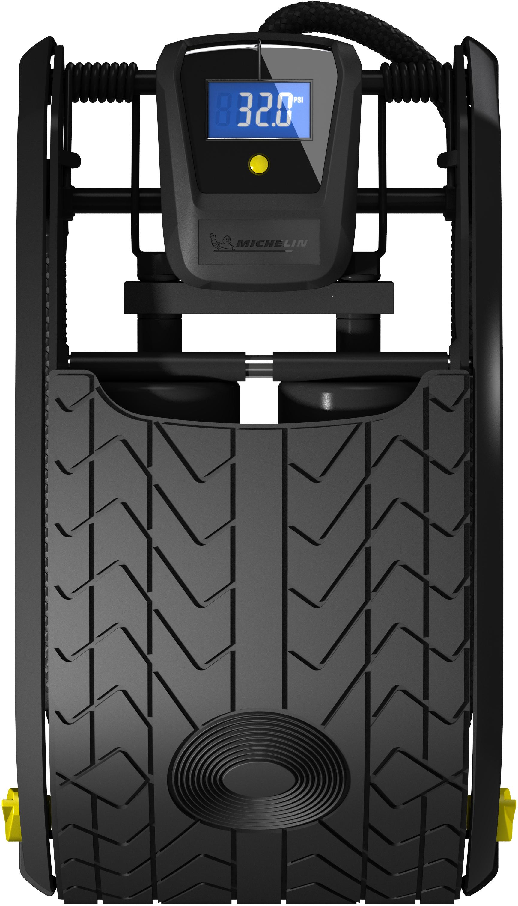 Michelin Digital Double Barrel Footpump