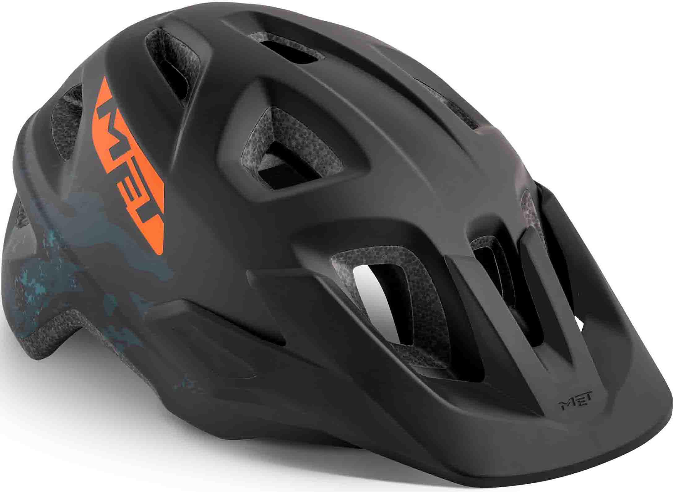 Met Eldar Youth Cycle Helmet (Mips) Black Camo