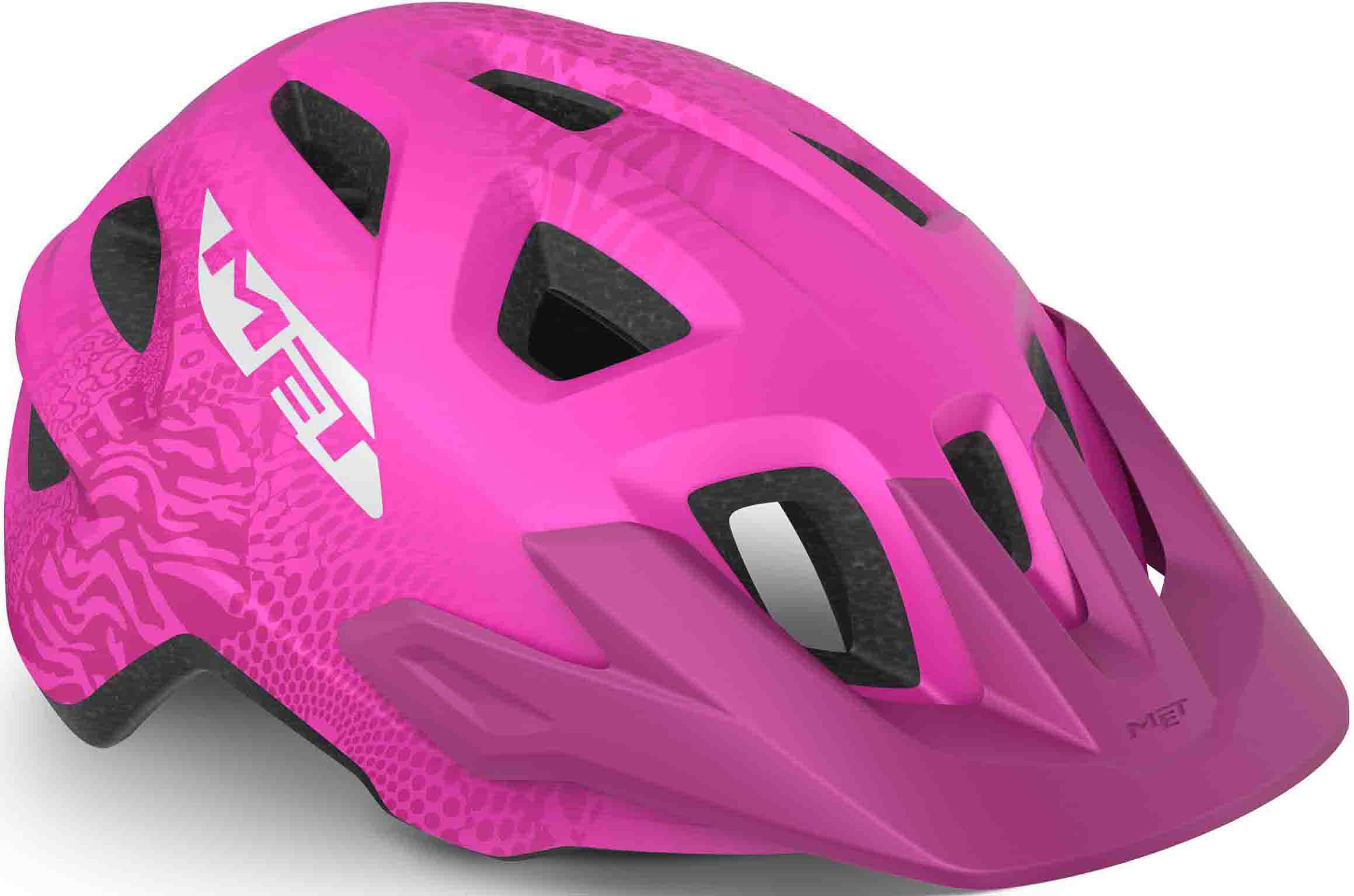 Met Eldar Youth Cycle Helmet Pink Matt