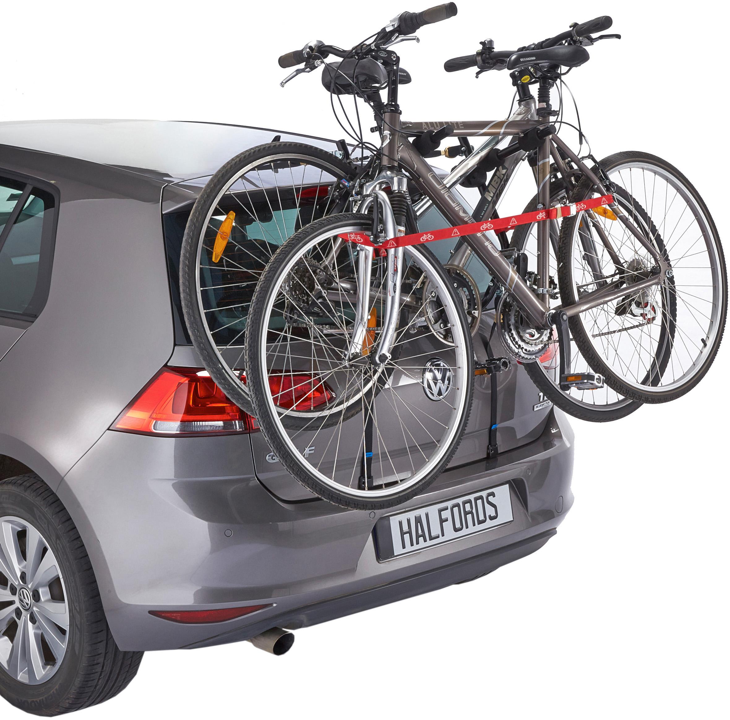 halfords 1 bike rear mounted bike rack