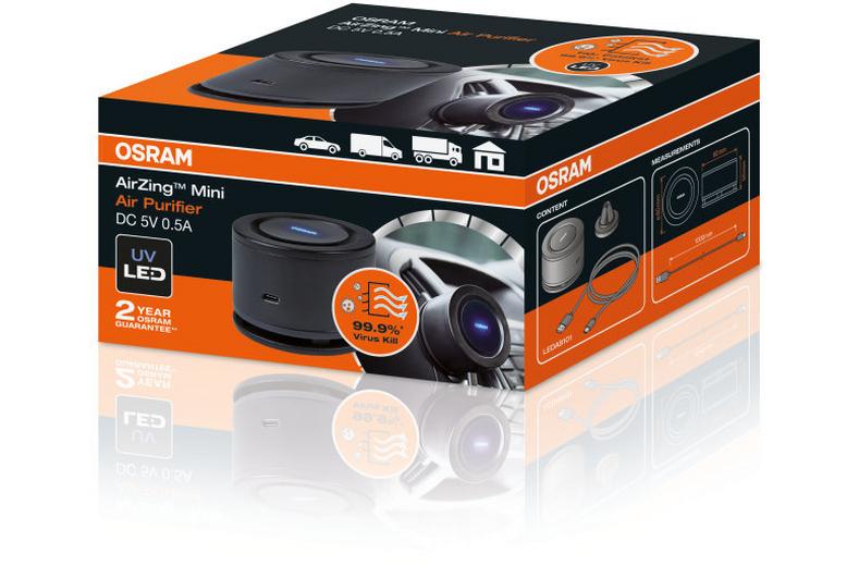 Osram AirZingTM Mini Air Purifier Osram AirZingTM Mini Air Purifier