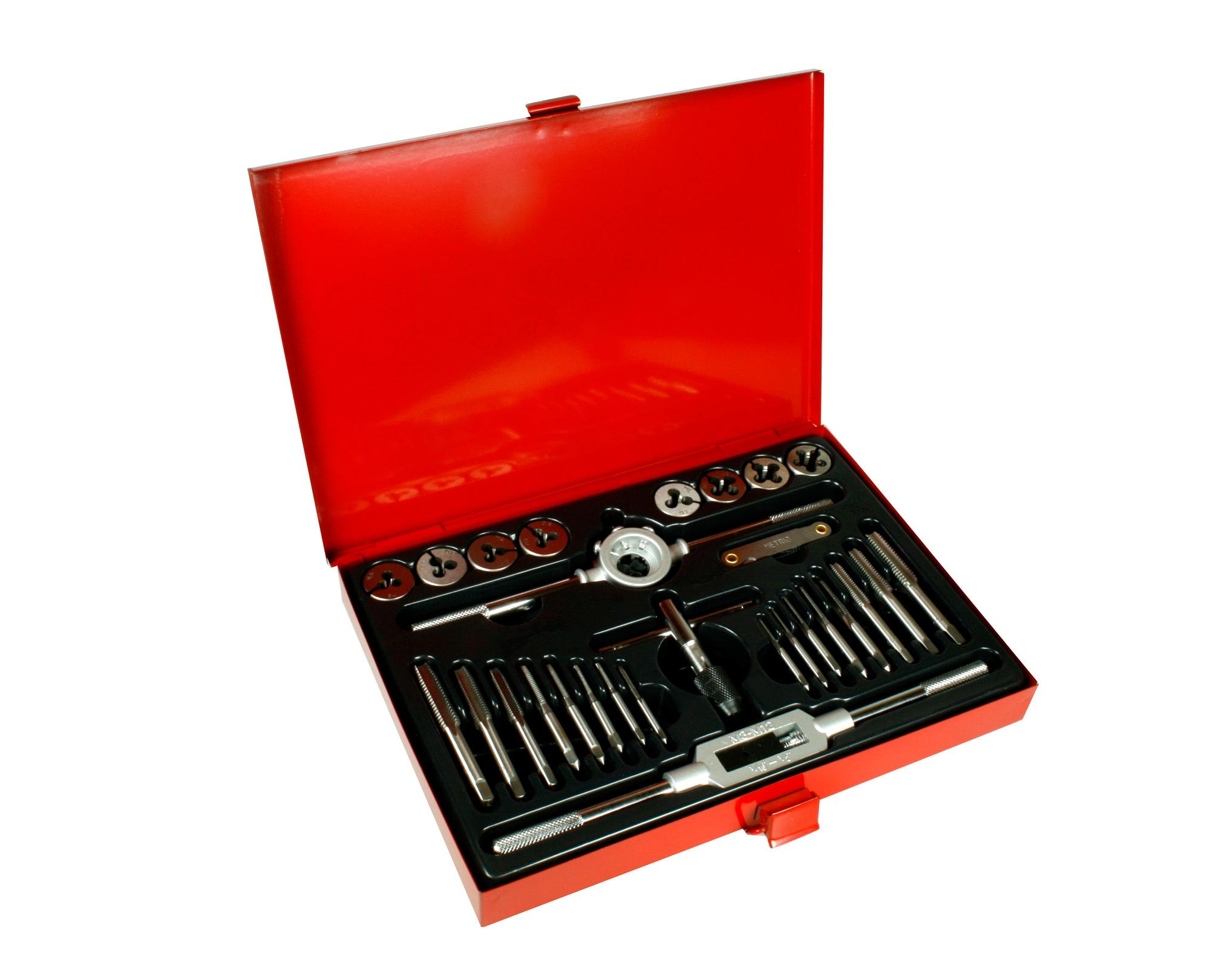 Halfords 28 piece Metric Tap & Die Set