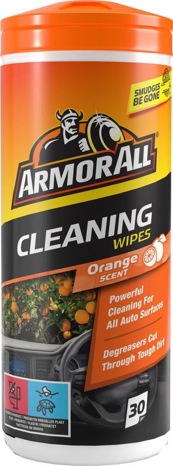 Armor All Orange Cleaning Wipes - Matt Finish x 30