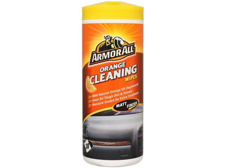 Armor All Orange Cleaning Wipes - Matt Finish x 30
