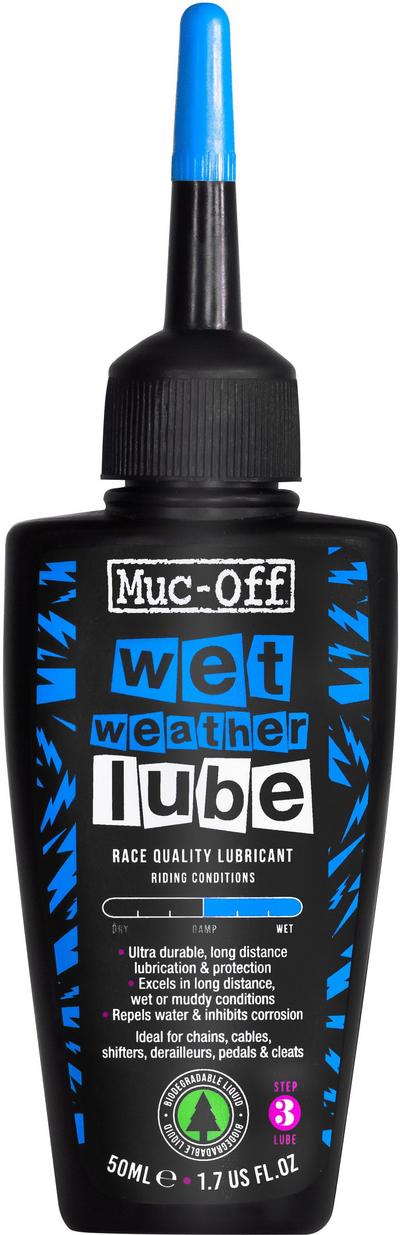Muc-Off Wet Lube Bike Lubricant, 50ml Muc-Off Wet Lube Bike Lubricant, 50ml