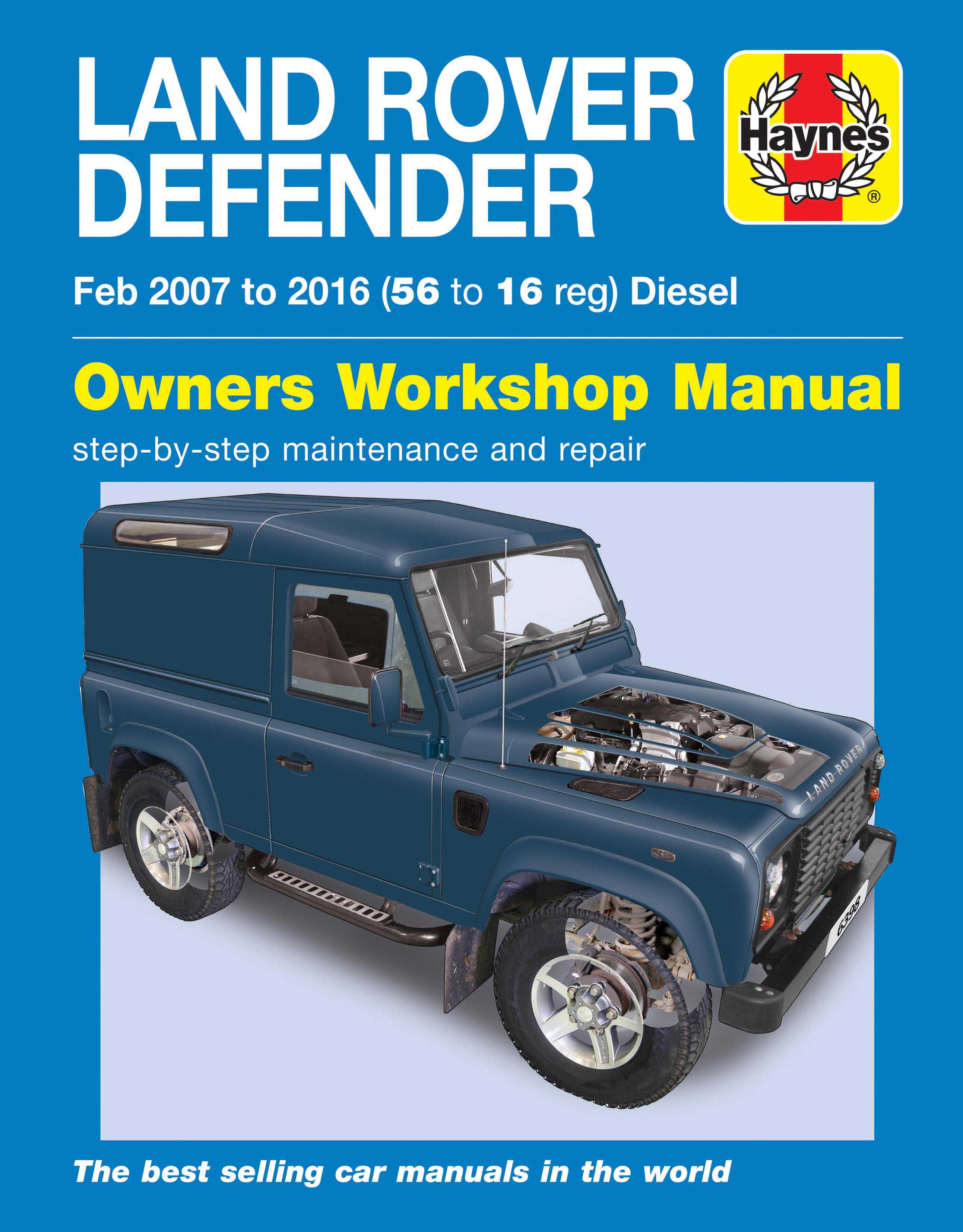 Haynes Land Rover Defender Diesel (07-16) Manual
