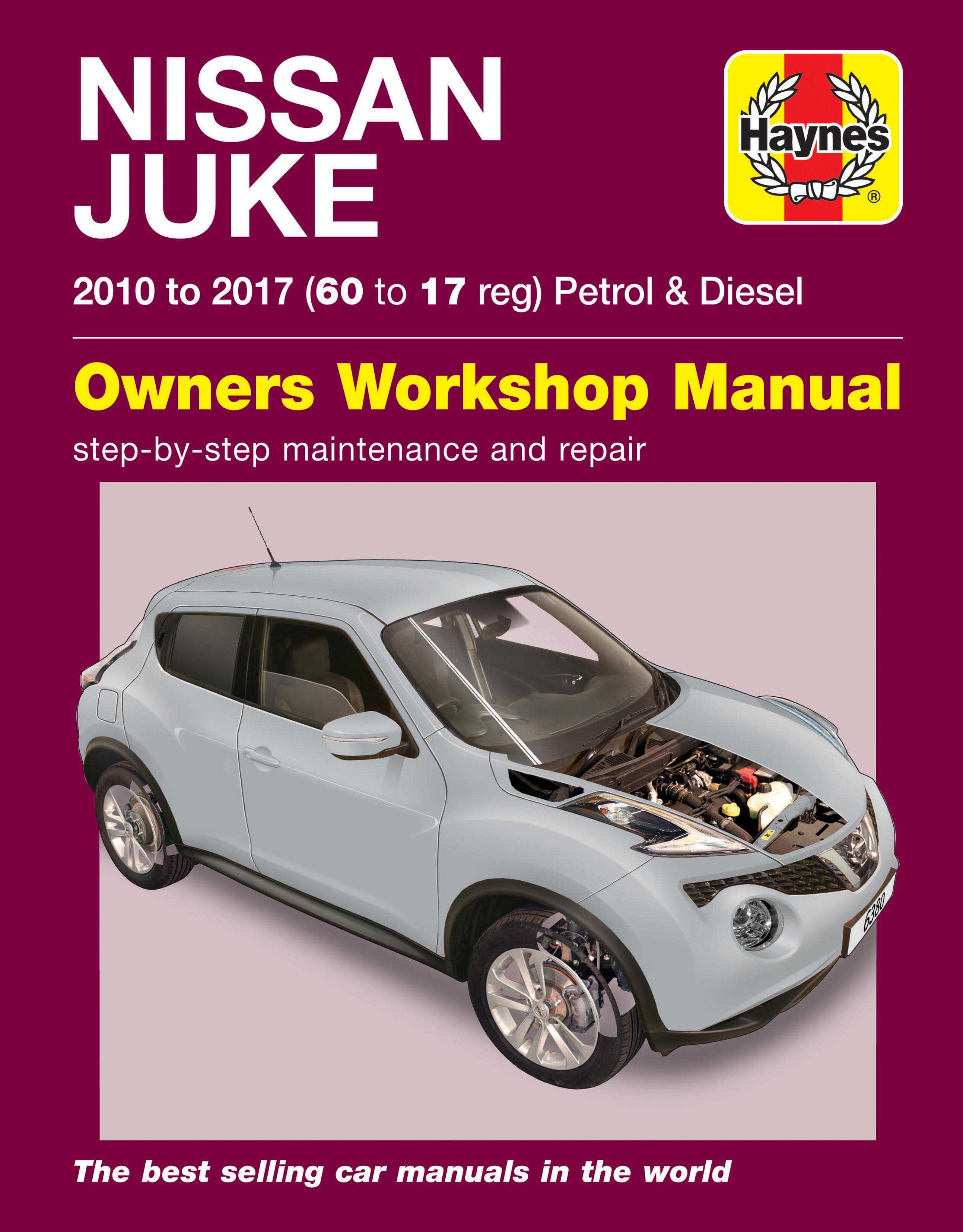 Haynes Nissan Juke Petrol And Diesel (10-17) Manual