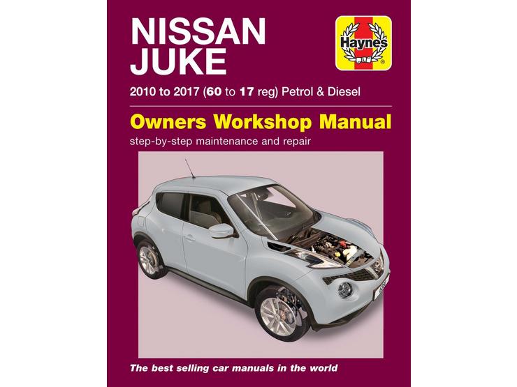 Haynes Nissan Juke Petrol and Diesel (10-17) Manual
