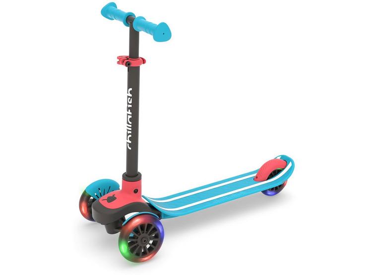 Chillafish Scotti Glow Kids Tri-Scooter - Blue