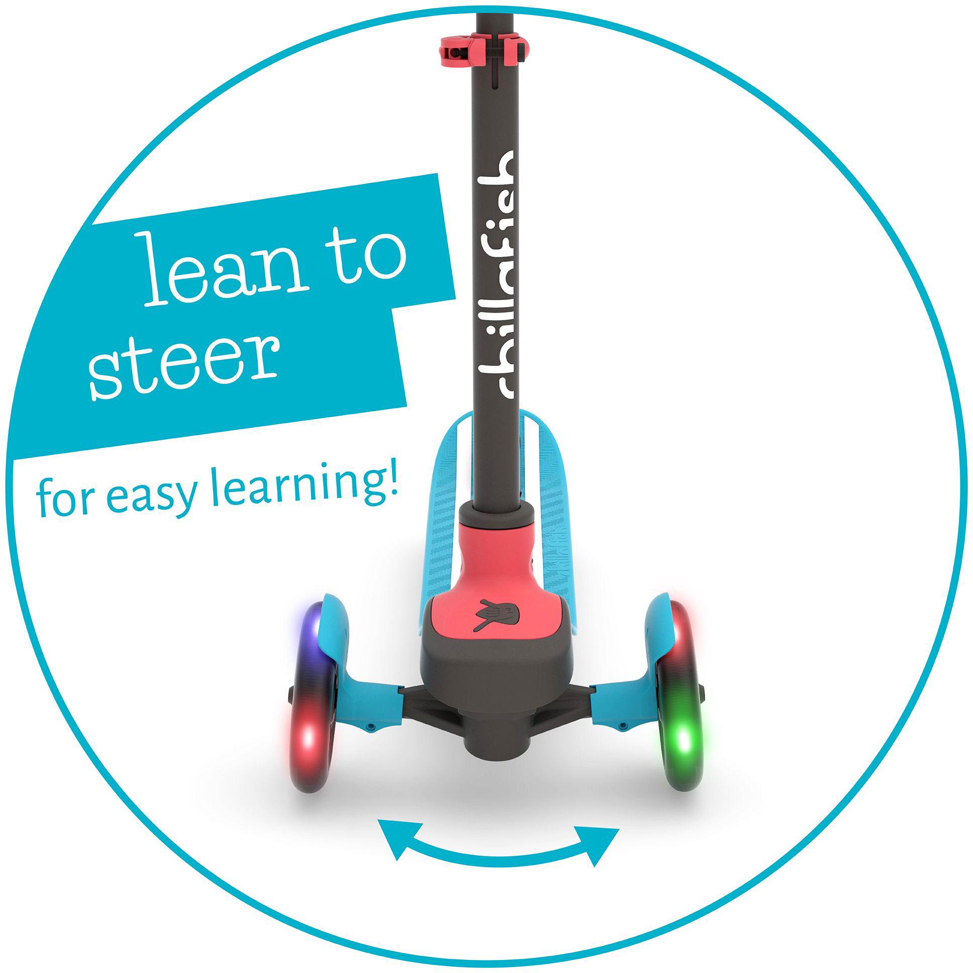 Chillafish Scotti Glow Kids Tri-Scooter