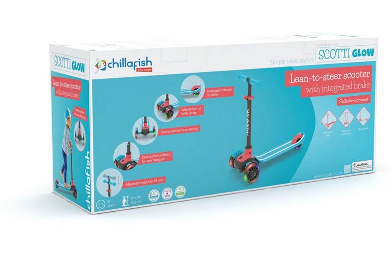 Chillafish Scotti Glow Kids Tri-Scooter Chillafish Scotti Glow Kids Tri-Scooter