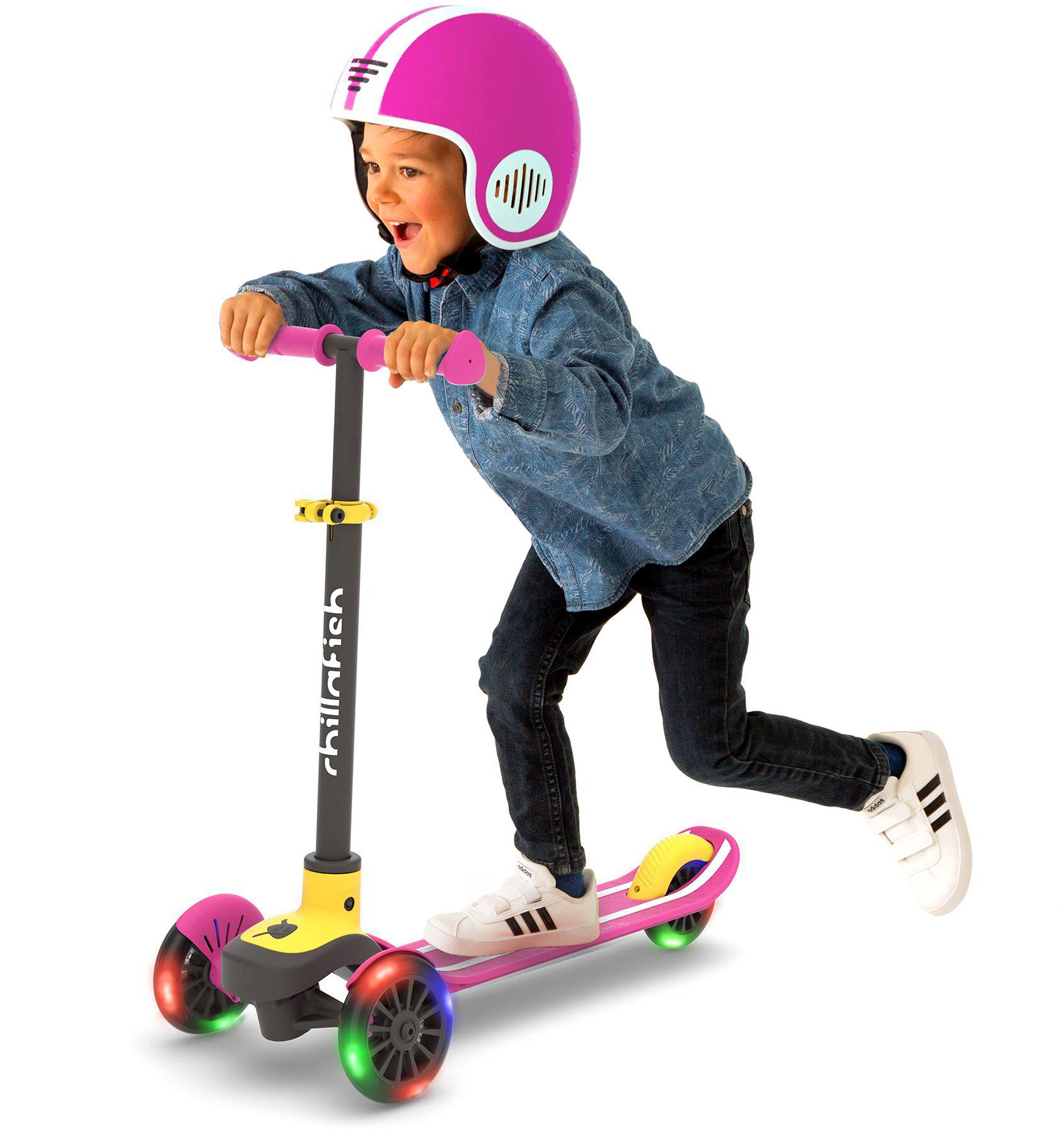 Chillafish Scotti Glow Kids Tri-Scooter