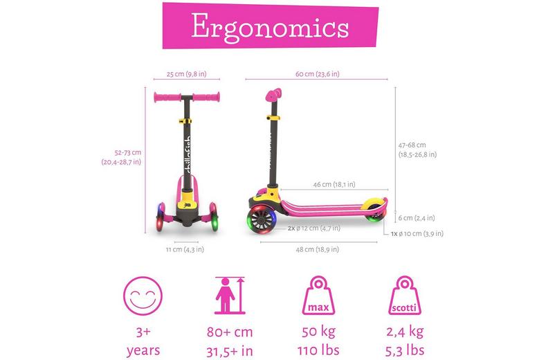 Chillafish Scotti Glow Kids Tri-Scooter Chillafish Scotti Glow Kids Tri-Scooter
