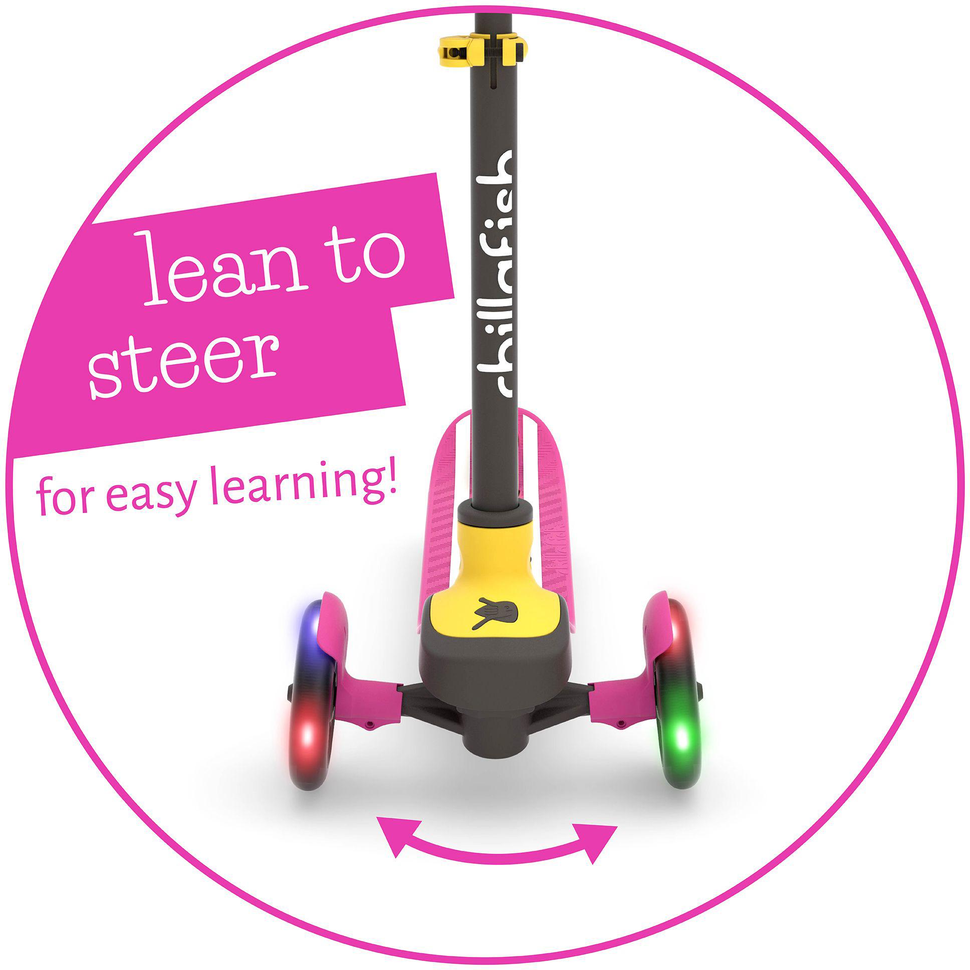 Chillafish Scotti Glow Kids Tri-Scooter