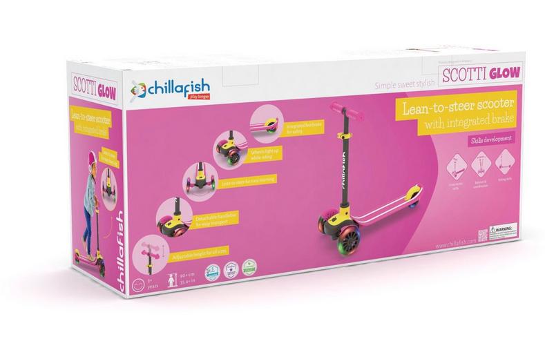 Chillafish Scotti Glow Kids Tri-Scooter Chillafish Scotti Glow Kids Tri-Scooter