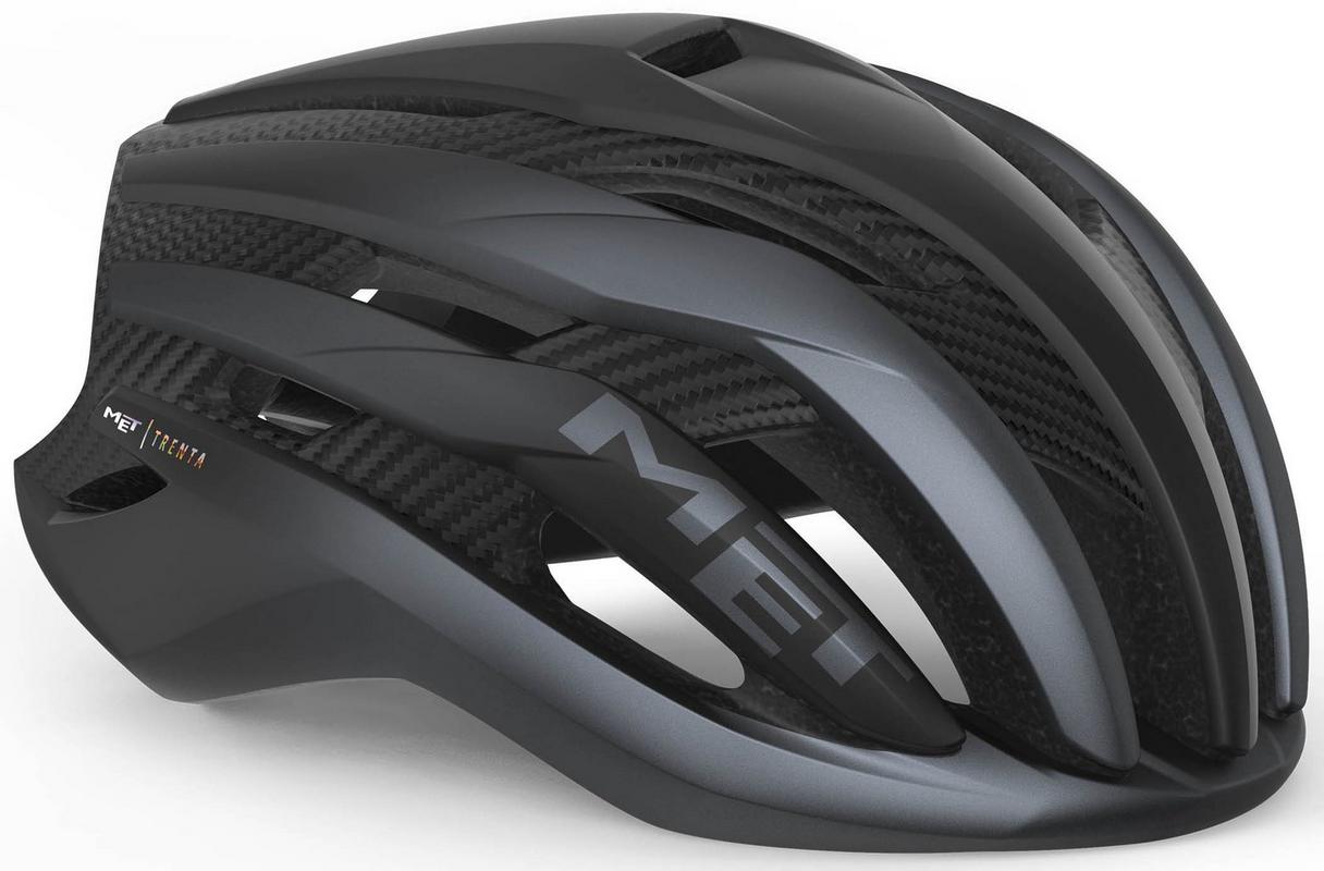 Halfords MET Met Trenta 3K Carbon Mips Helmet, Black, Medium | Extra 8% off for BC Members