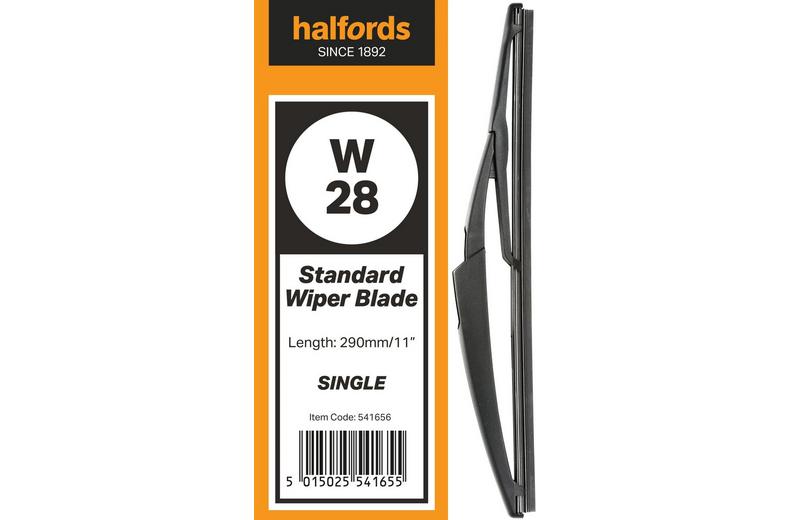 Halfords W28 Wiper Blade - Single Halfords W28 Wiper Blade - Single