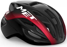 Halfords MET Met Rivale Mips Helmet, Black/Red Metallic, Small | Extra 8% off for BC Members