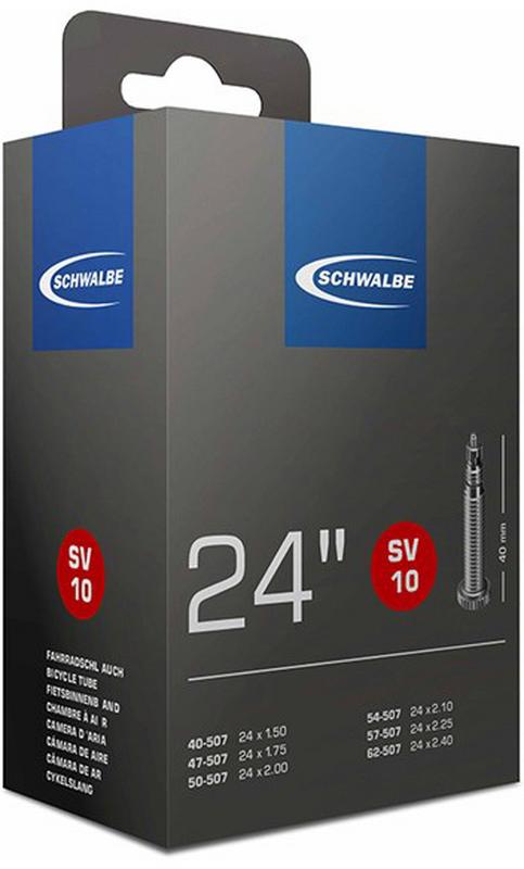 Halfords Schwalbe Bike Inner Tube, 24 Inch X 1.5 - 2.5 Inch (Sv10) | Extra 8% off for BC Members