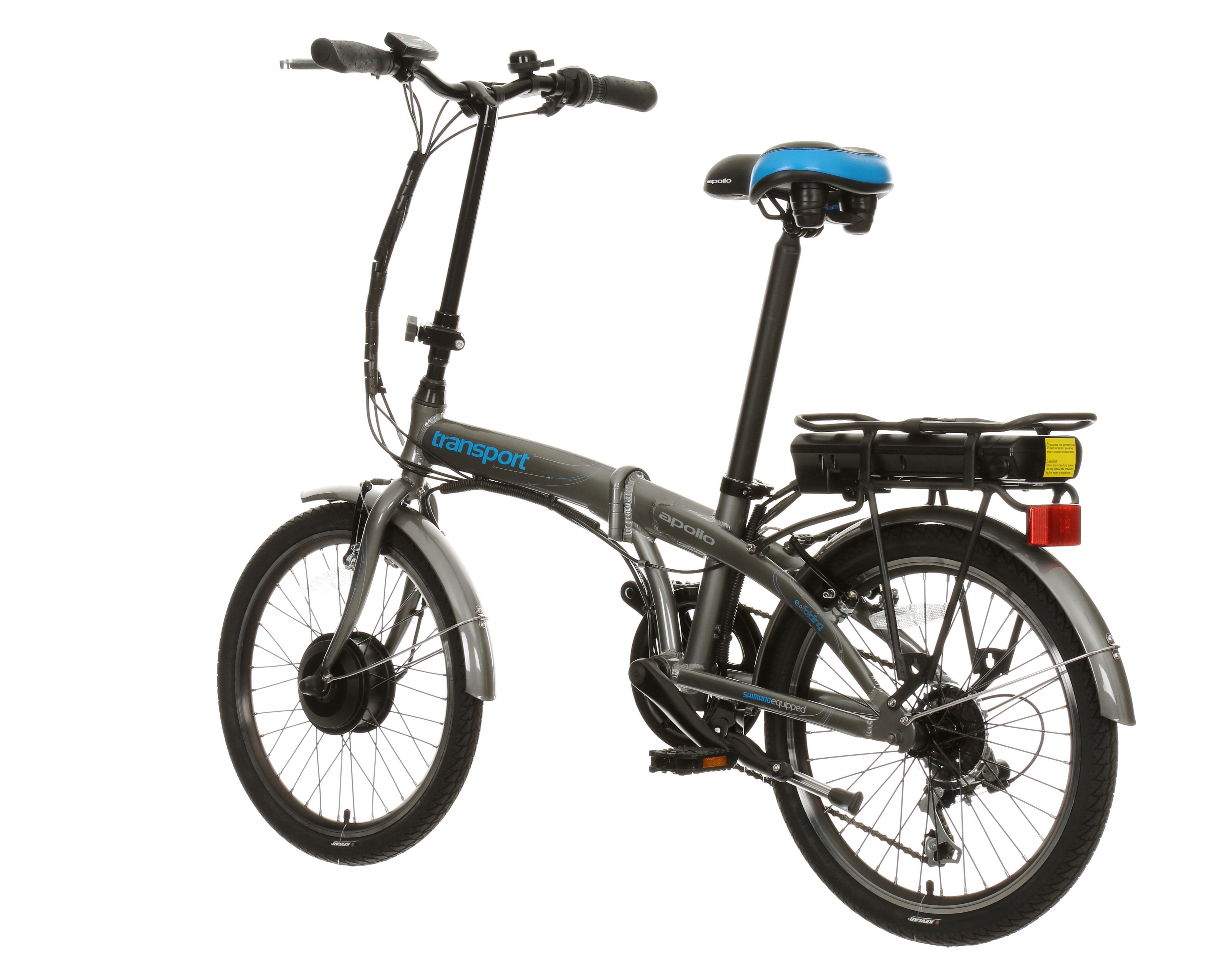 halfords apollo electric folding bike