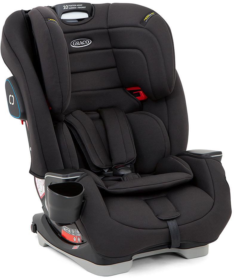 Image of Graco Avolve Group 1/2/3 Car Seat - Black
