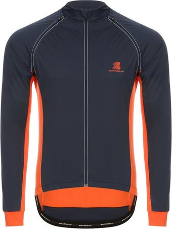 Boardman Mens Windproof Removable Sleeve Jacket - Navy | Halfords UK