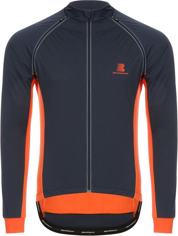 Halfords Boardman Clothing Boardman Mens Windproof Removable Sleeve Jacket - Navy S | Extra 8% off for BC Members