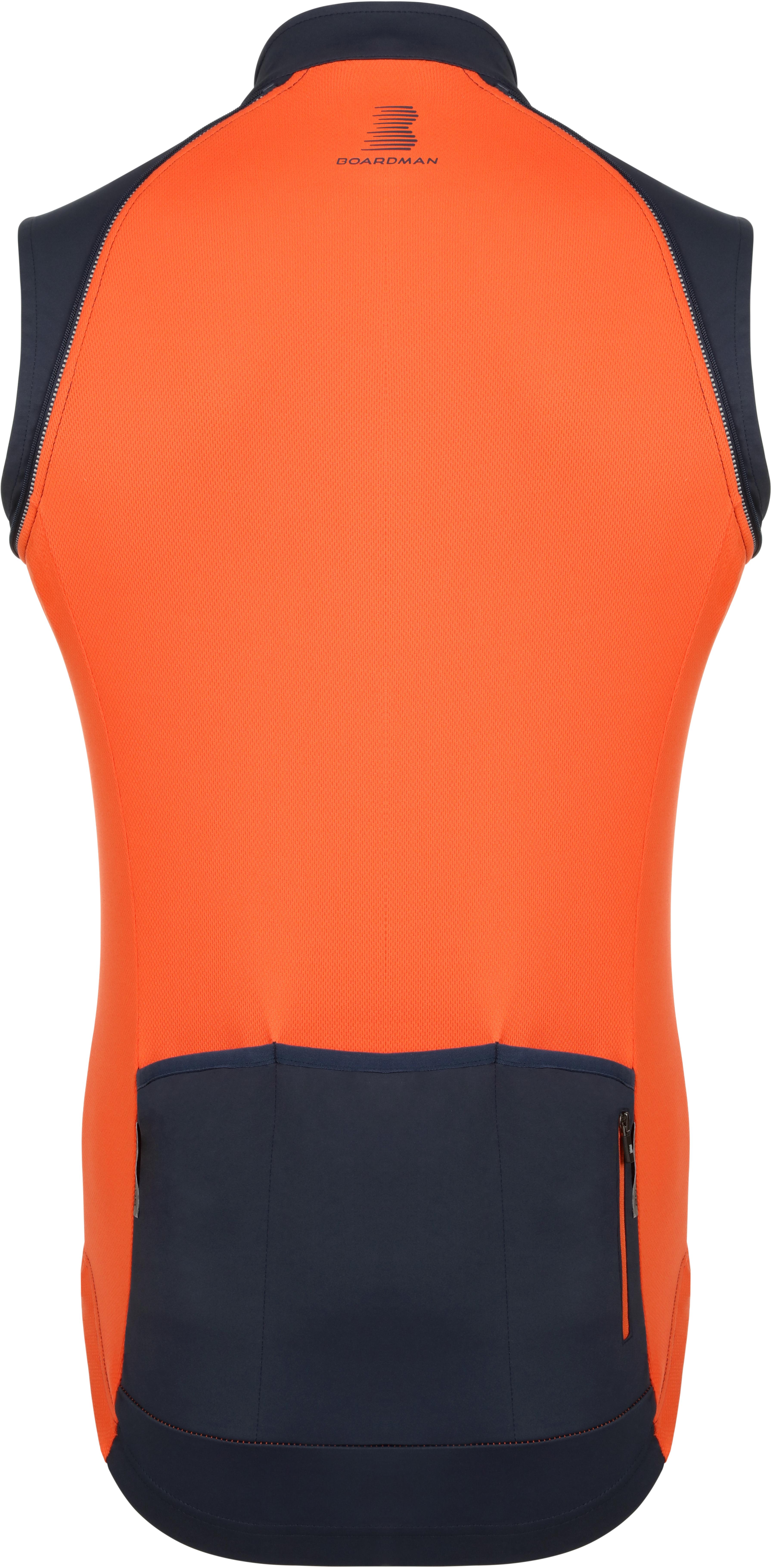 Boardman Mens Windproof Removable Sleeve Jacket - Navy