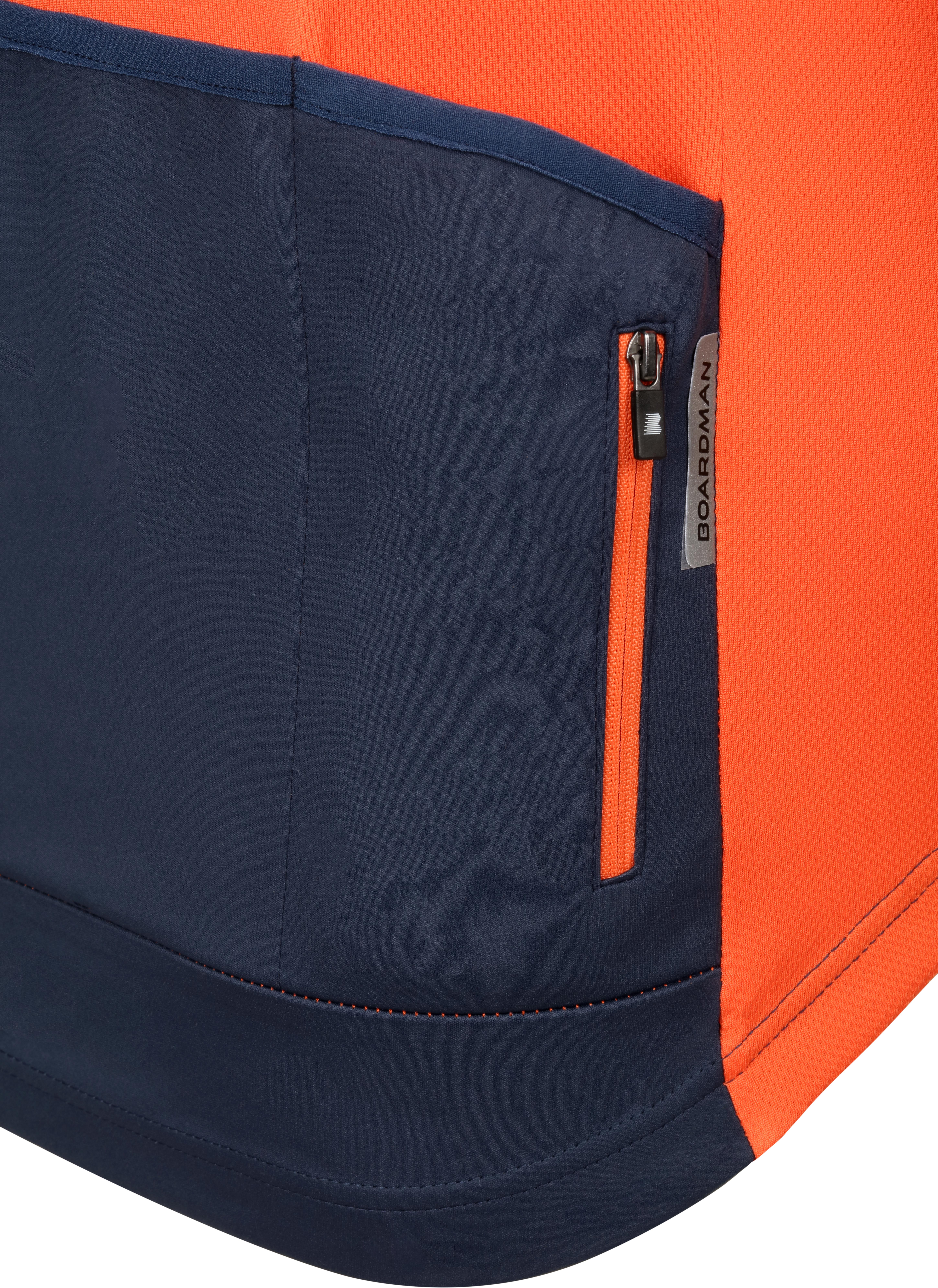 Boardman Mens Windproof Removable Sleeve Jacket - Navy