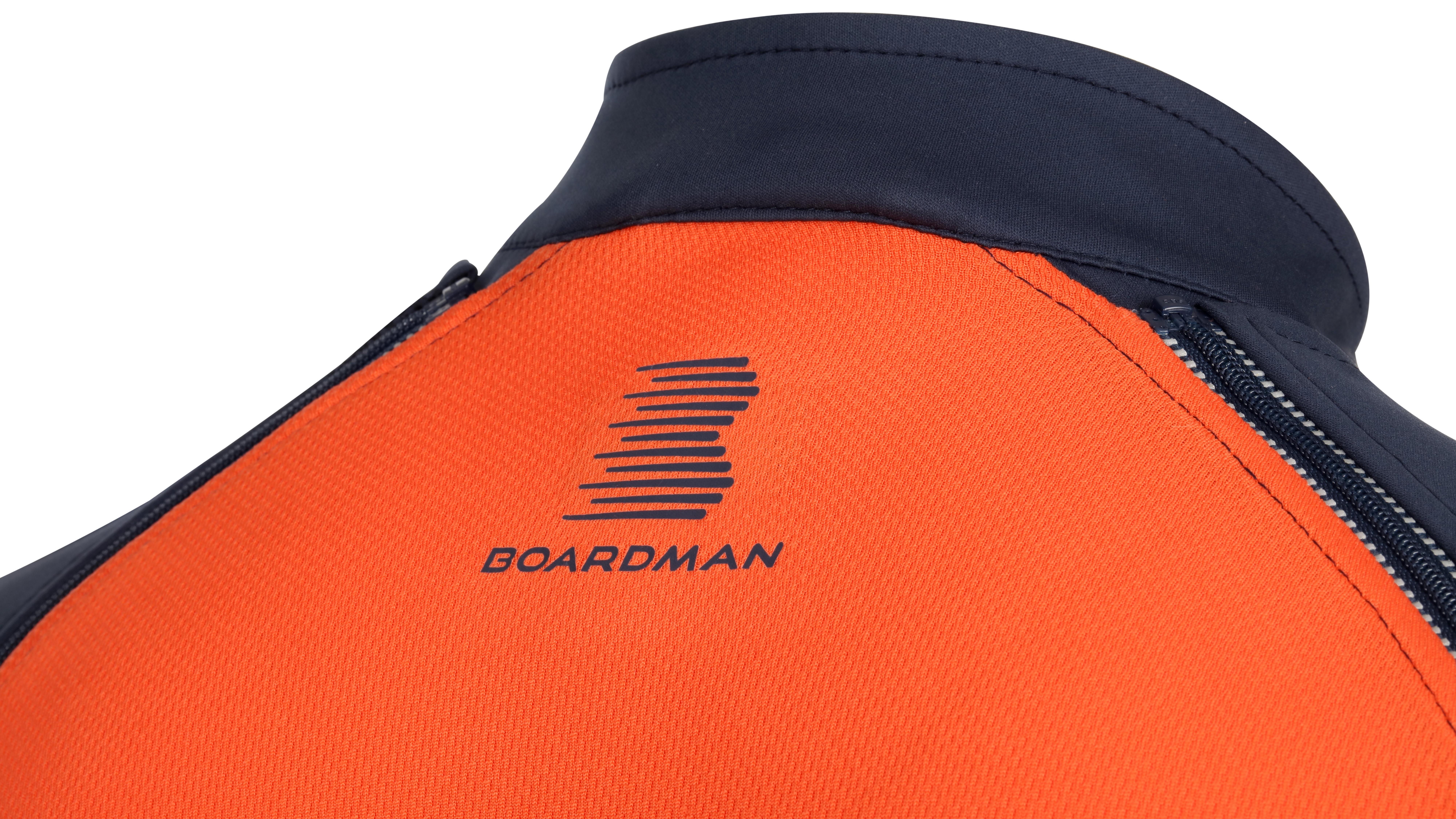 Boardman Mens Windproof Removable Sleeve Jacket - Navy