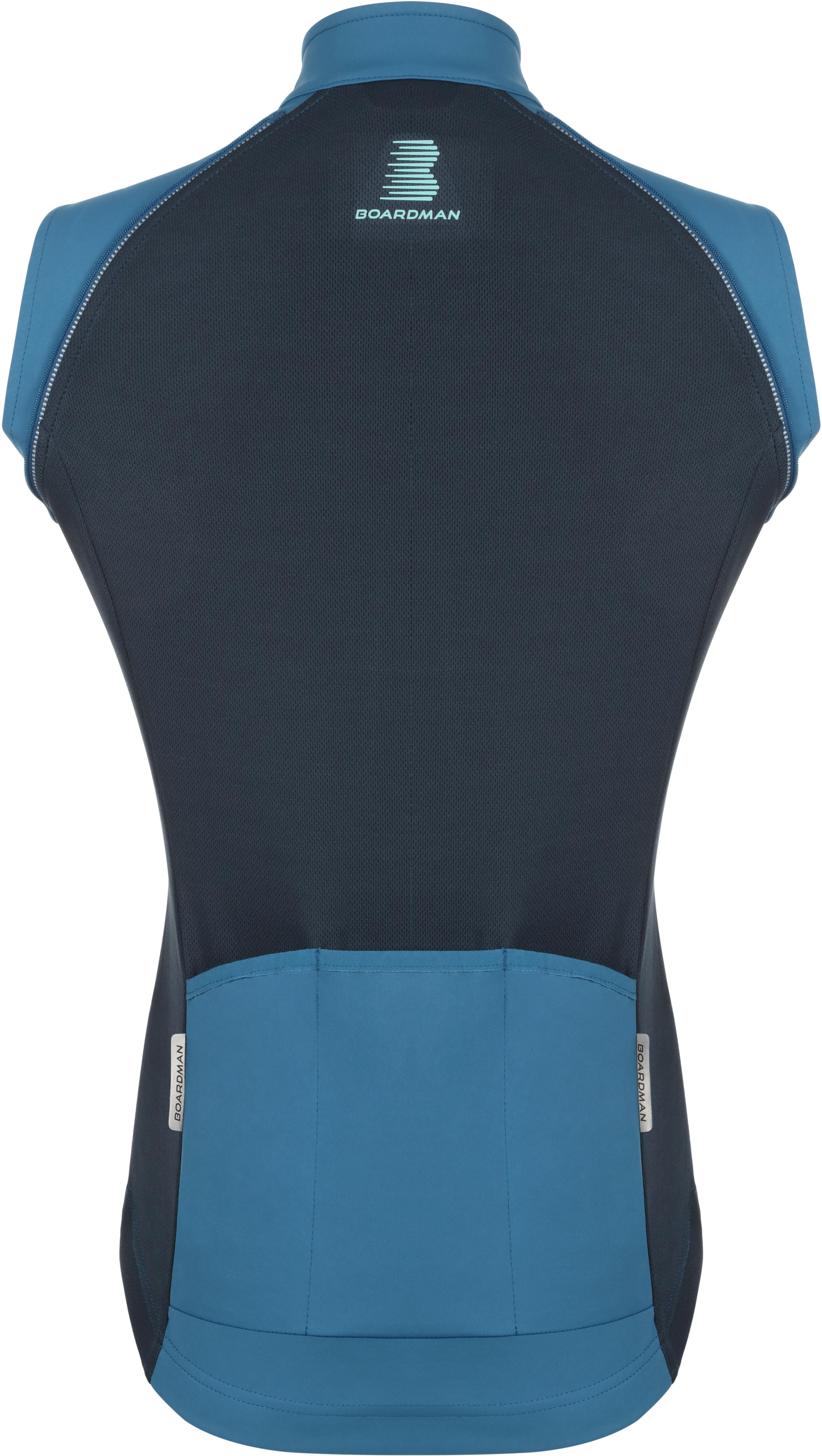 Boardman Ladies Windproof Removable Sleeve Jacket - Blue