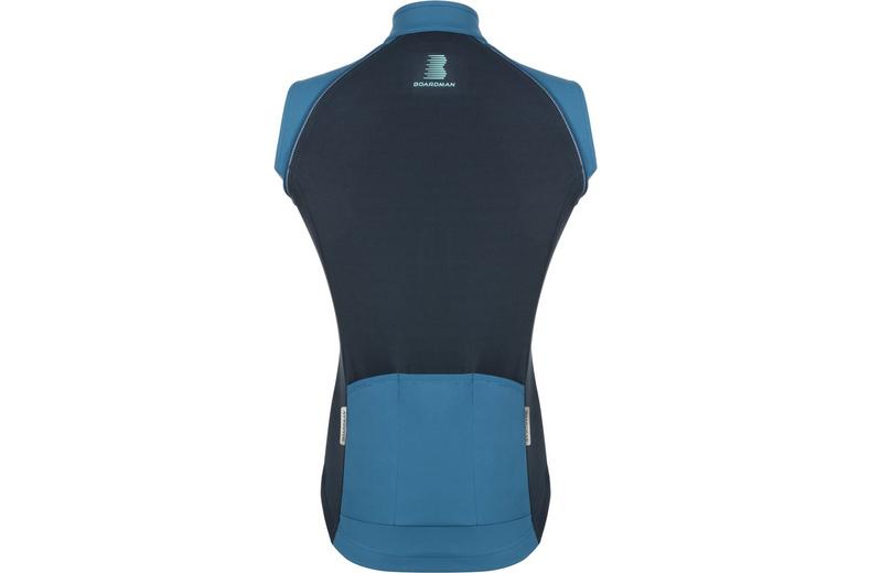 Boardman Ladies Windproof Removable Sleeve Jacket - Blue Boardman Ladies Windproof Removable Sleeve Jacket - Blue