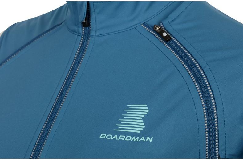 Boardman Ladies Windproof Removable Sleeve Jacket - Blue Boardman Ladies Windproof Removable Sleeve Jacket - Blue