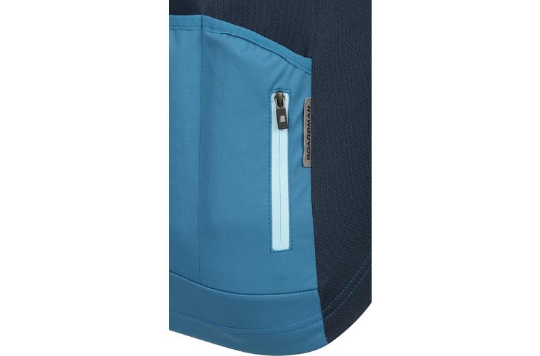 Boardman Ladies Windproof Removable Sleeve Jacket - Blue Boardman Ladies Windproof Removable Sleeve Jacket - Blue