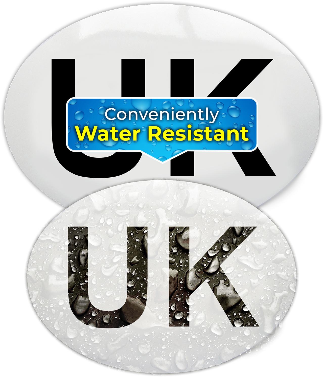 Halfords Oval UK Adhesive Sticker