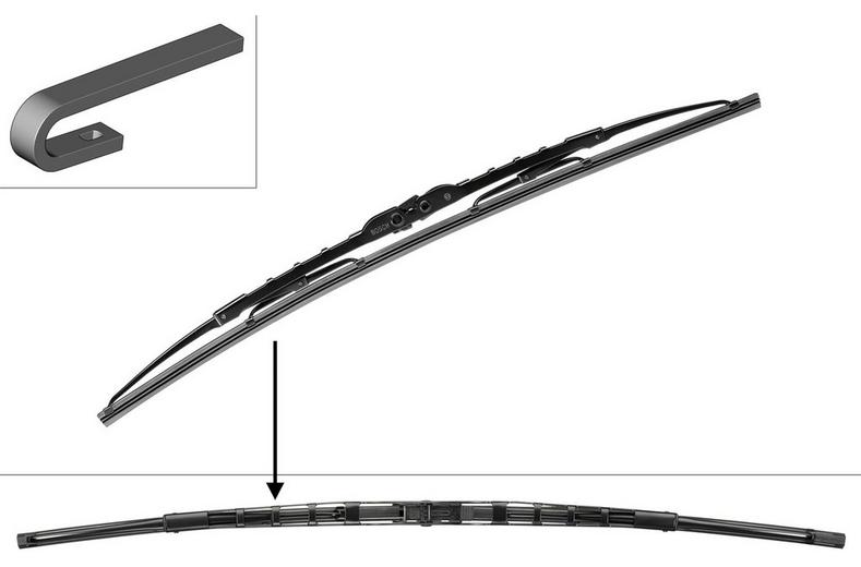 Bosch SP21JS Wiper Blade - Single Bosch SP21JS Wiper Blade - Single