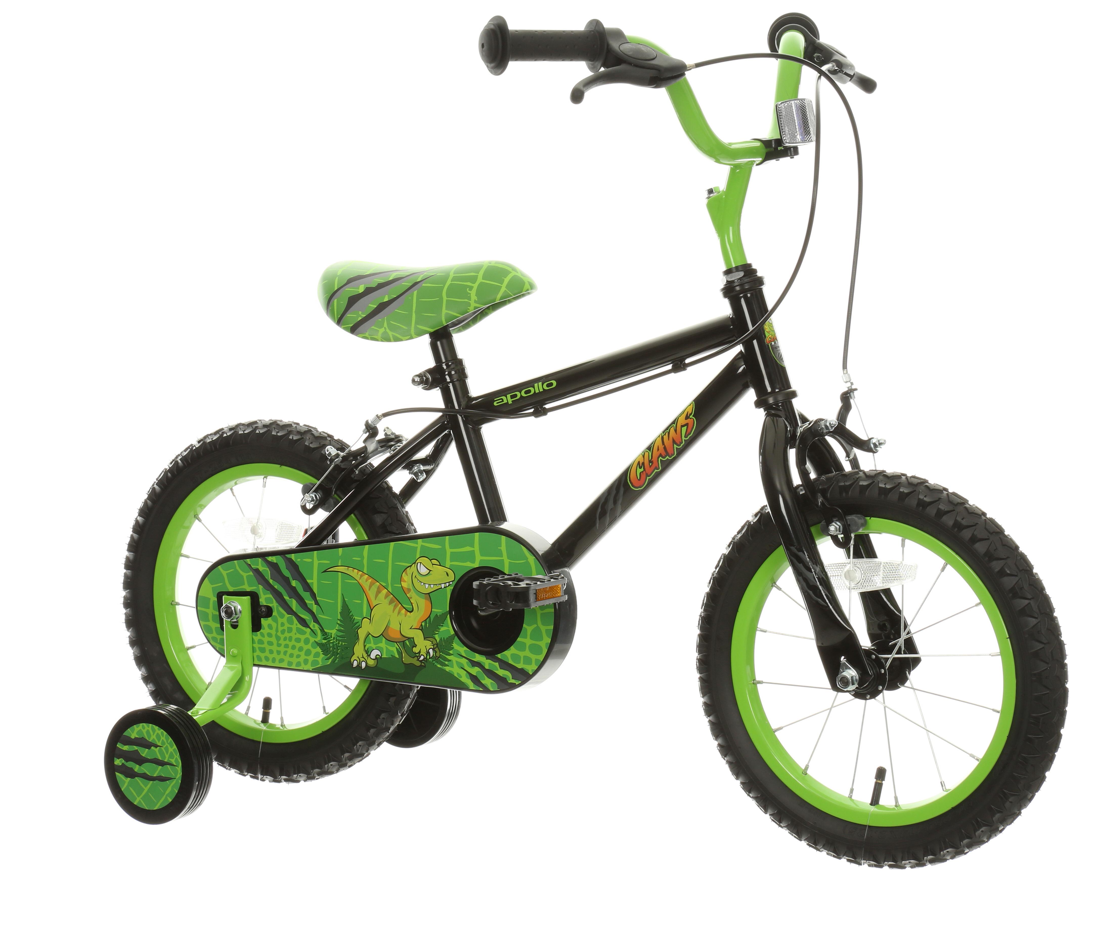Second Hand Grade A Apollo Claws Kids Bike 14 Wheel 2018 Halfords UK