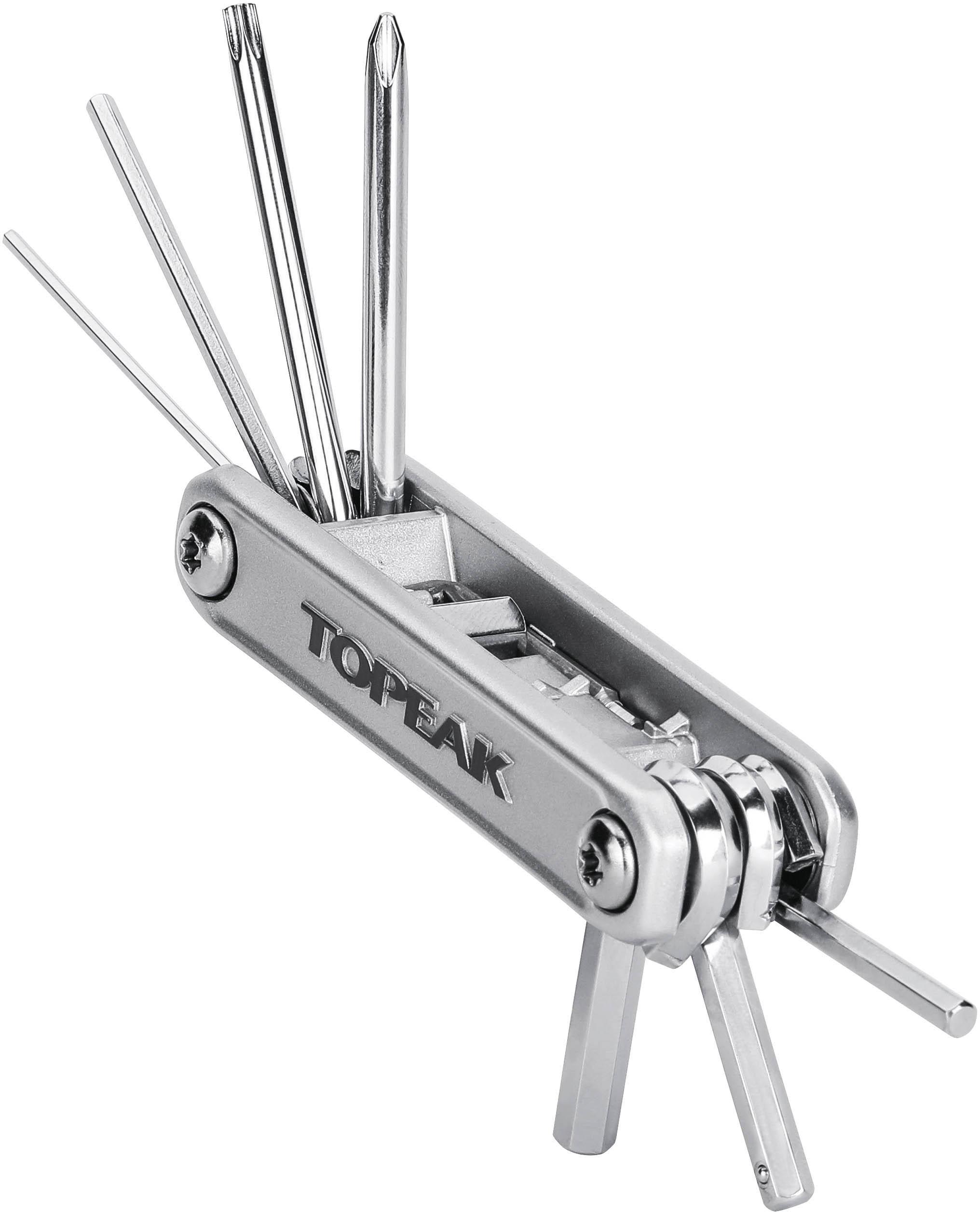 Topeak X-Tool+ Multi-tool, Silver | Halfords UK