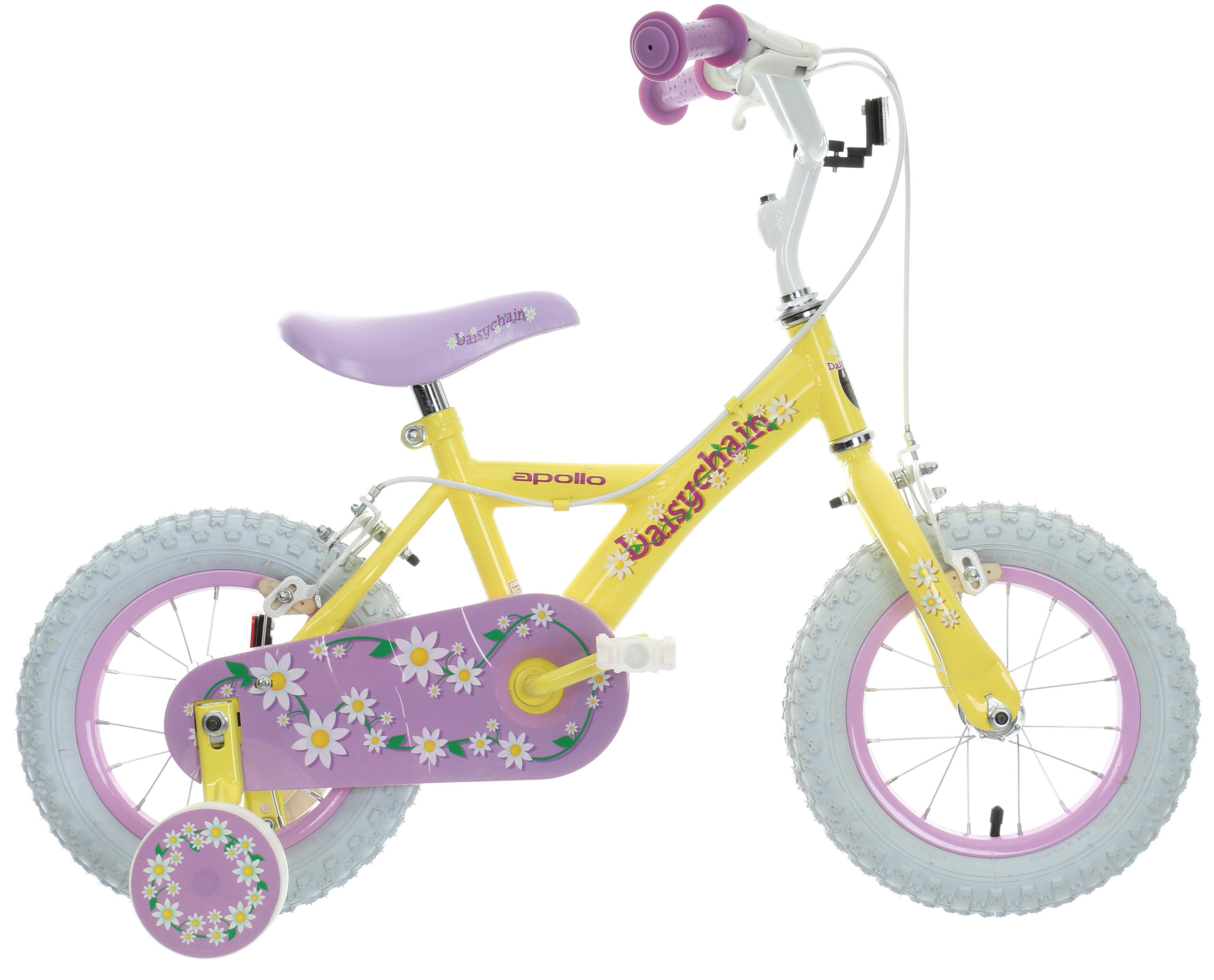 Second Hand Grade B Apollo Daisychain Kids Bike 12" Wheel Halfords UK