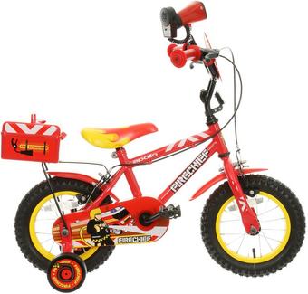 Second Hand Grade A - Apollo Firechief Kids Bike - 12" Wheel