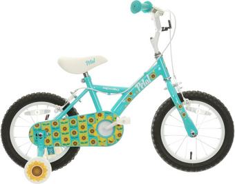 Second Hand Grade B - Apollo Petal Sunflower Kids Bike - 14" Wheel