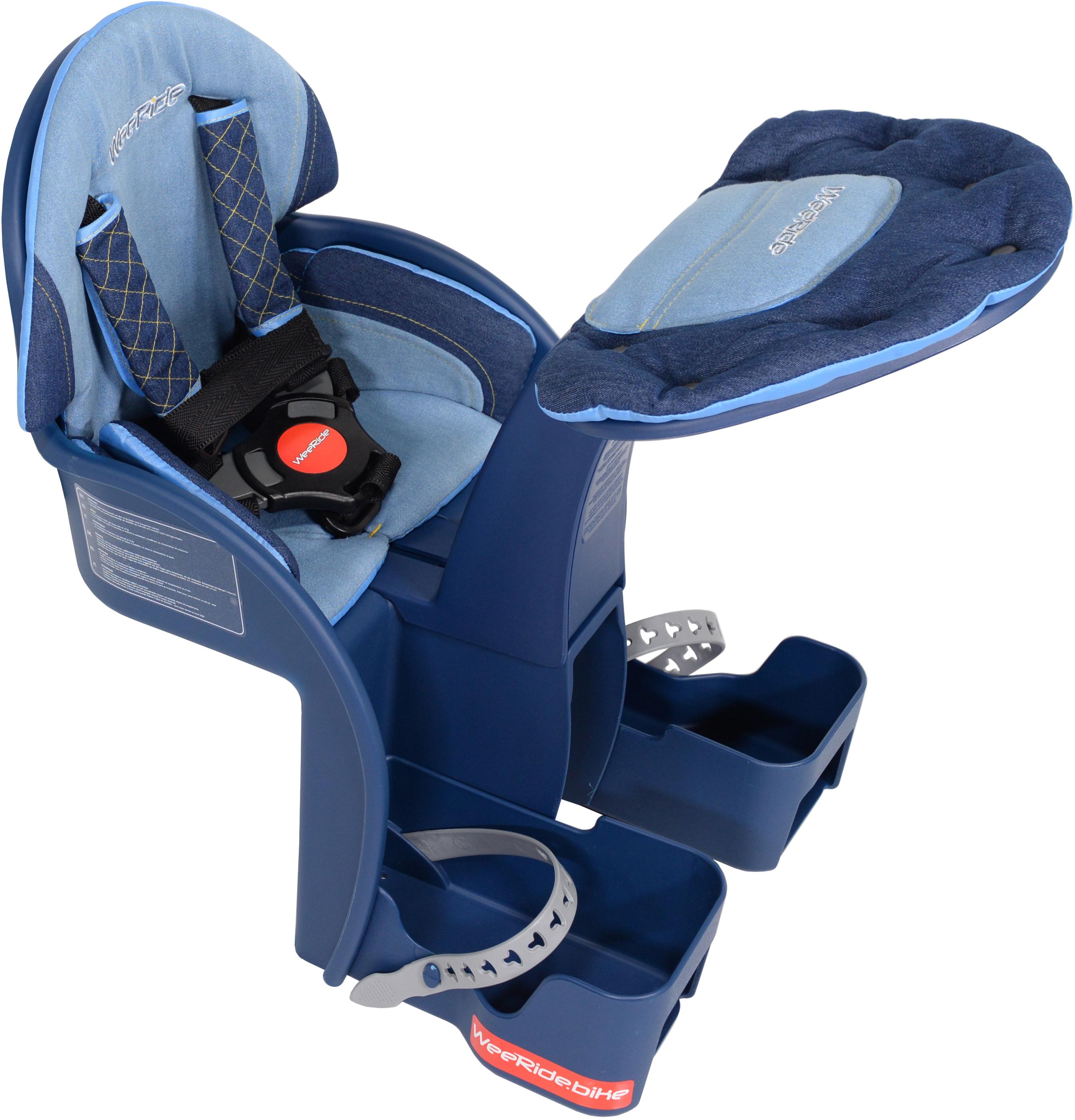 Weeride Safe Front Deluxe Baby Bike Seat - Blue