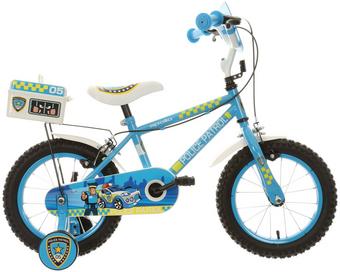 Second Hand Grade C - Apollo Police Patrol Kids Bike 2017 - 14" Wheel