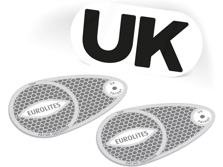 Magnetic GB Plate Sticker 2 Pack 