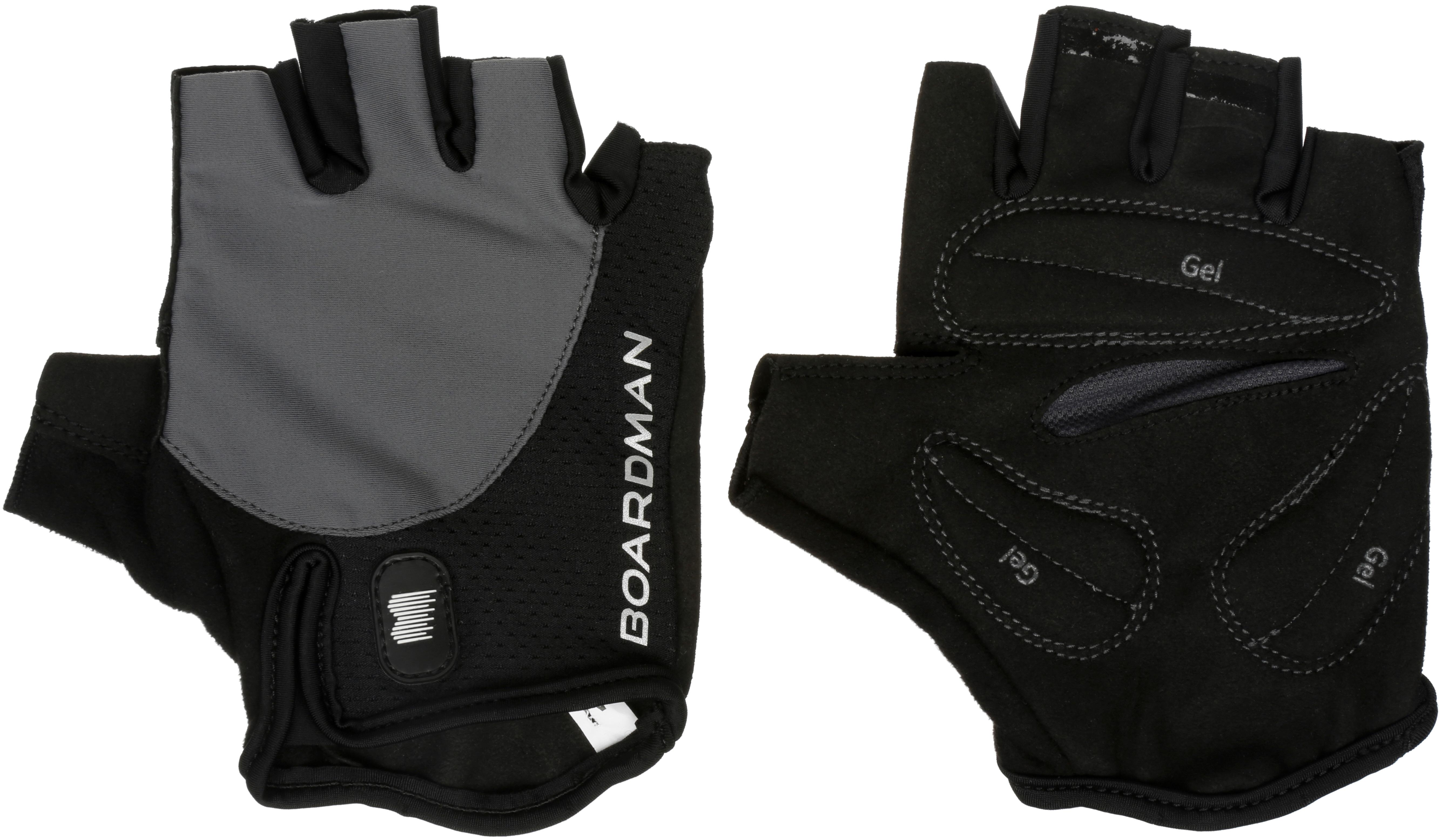 Boardman Gel Cycle Mitts Grey, Small Halfords UK
