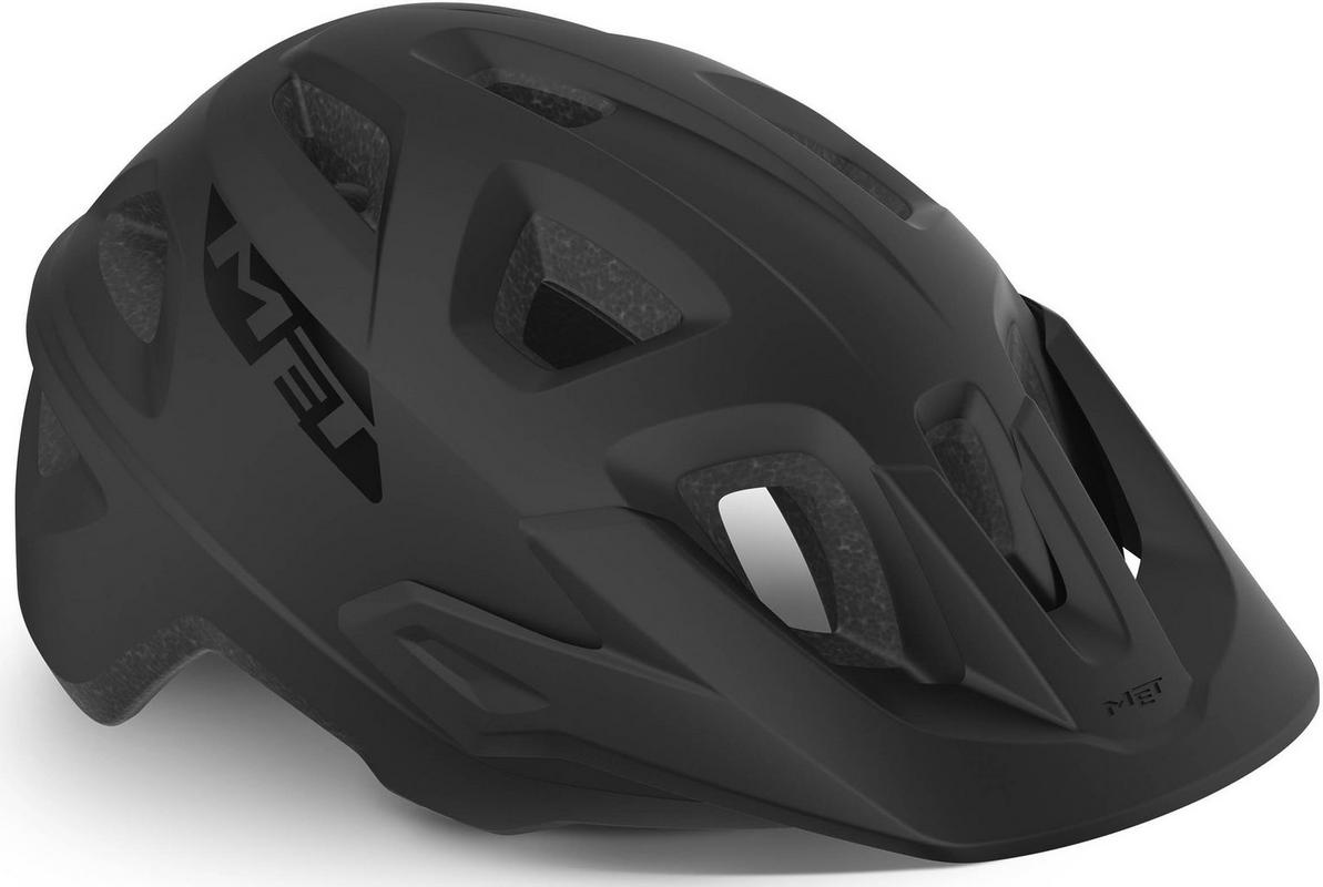 Halfords MET Met Echo Mips Helmet, Matte Black, Large | Extra 8% off for BC Members